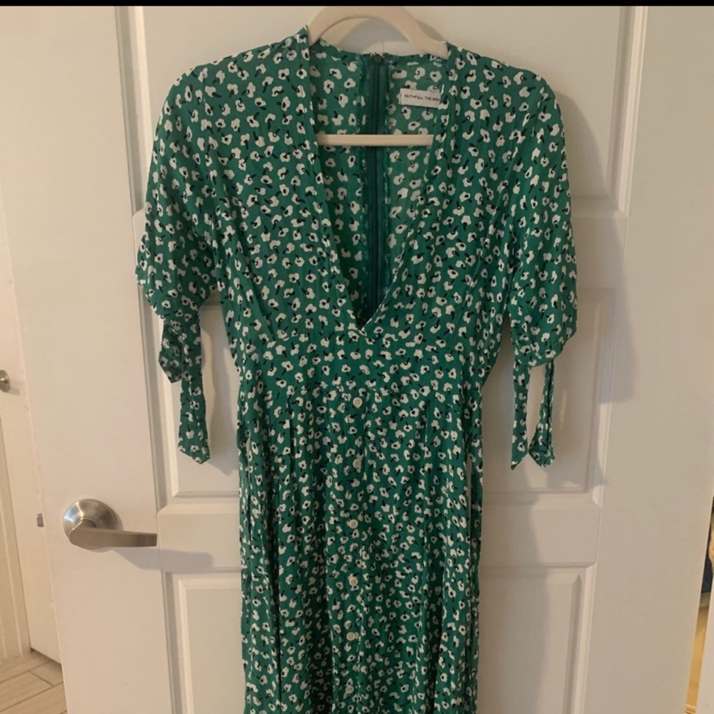 Faithful the brand green dress